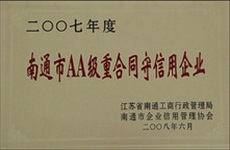 重合同守信用企业