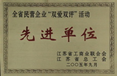 民营企业先进单位